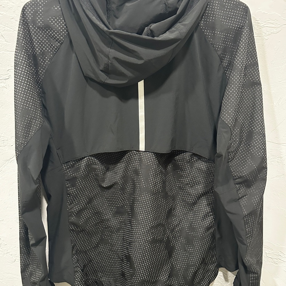 H&M Black Patterned Ski Jacket